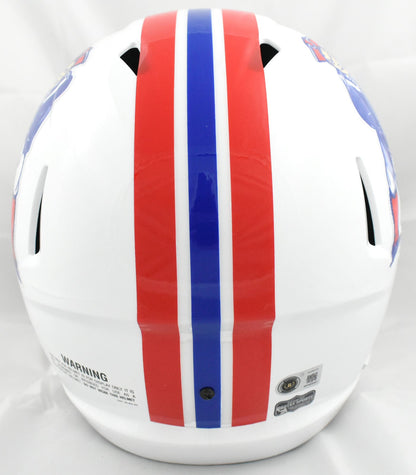 Rob Gronkowski Full Size Helmet - New England Patriots 1990-1992 Throwback