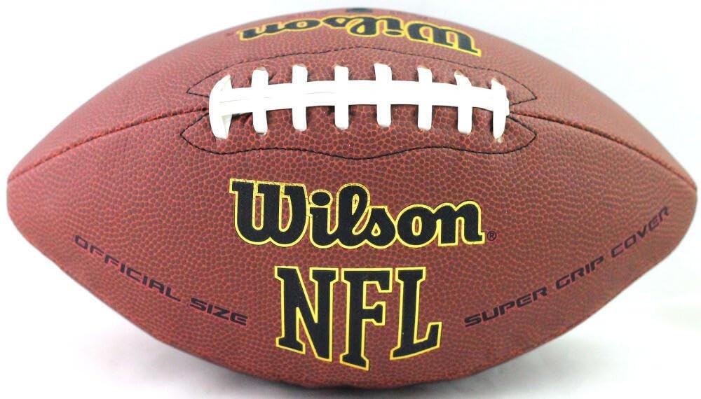 Joe Theismann Autographed NFL Supergrip Football with Inscription