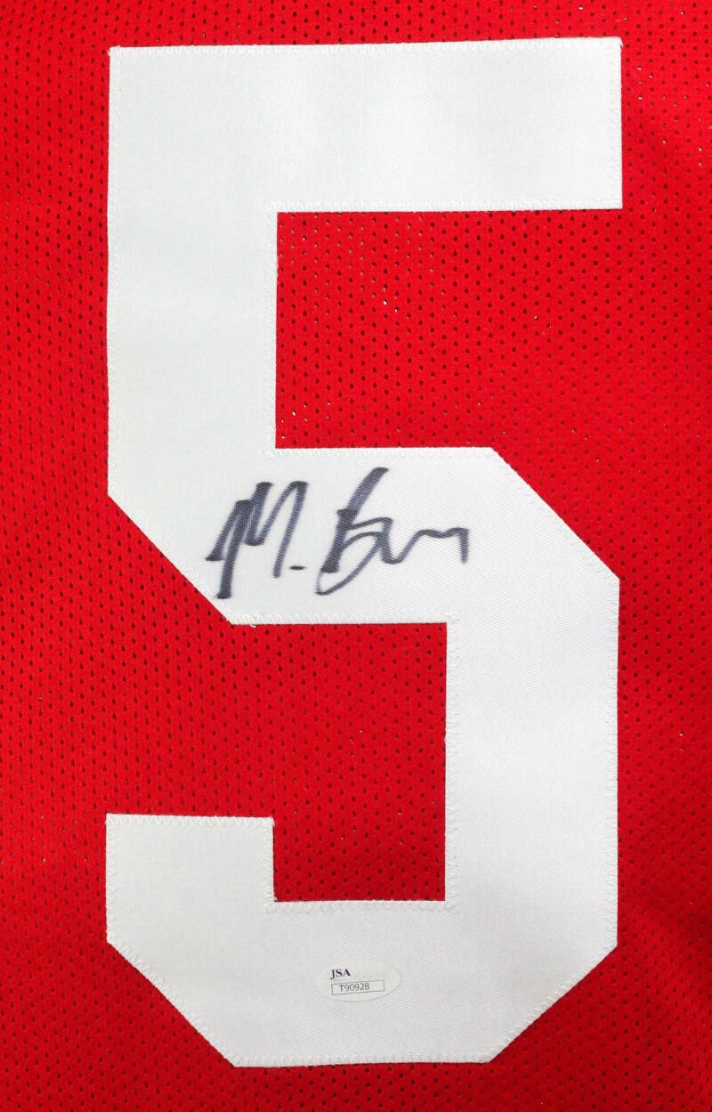 Marquise Brown Autographed Maroon Custom Jersey
