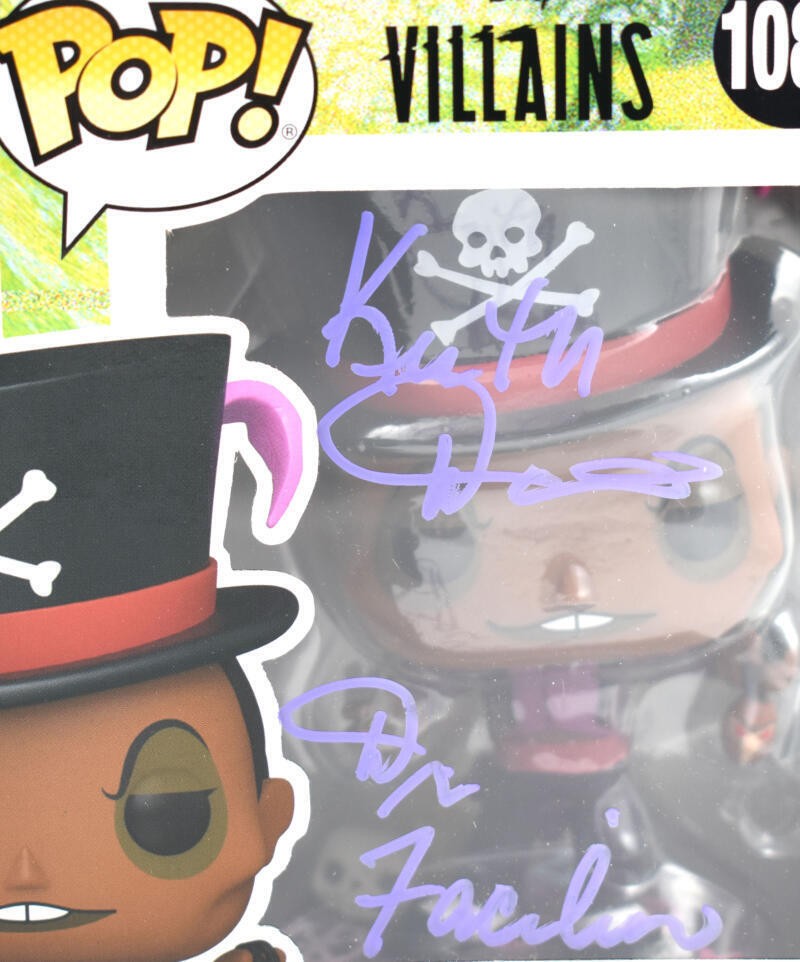 Keith David Signed Dr. Facilier Funko Pop Figurine #1084