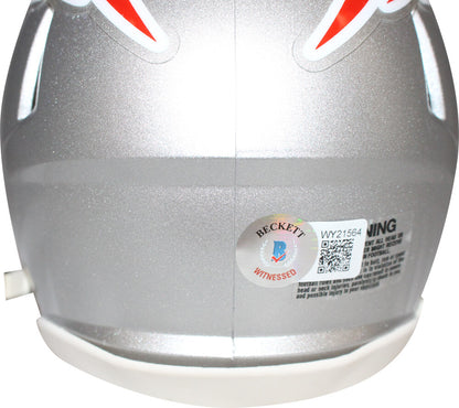 Richard Seymour Signed New England Patriots Speed Mini Helmet HOF