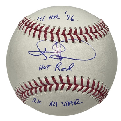 Todd Hundley Autographed Official MLB Baseball (3 Inscriptions)