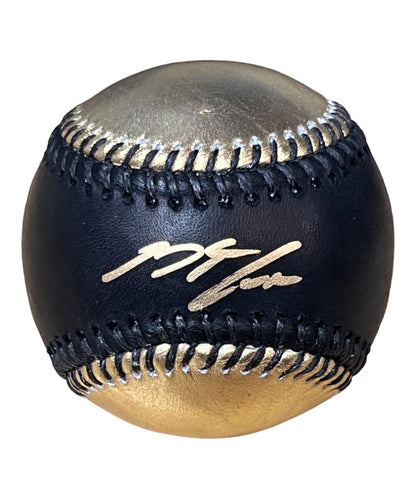 Nolan Arenado Autographed Black Gold Baseball St. Louis Cardinals