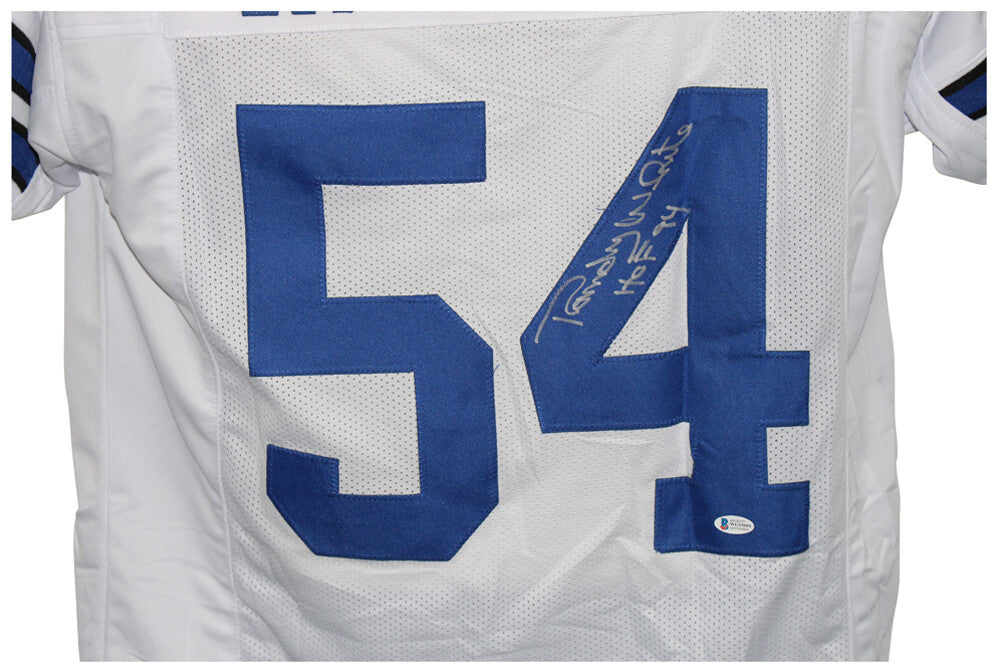 Randy White Signed Dallas Cowboys Custom Jersey HOF Inscription BAS