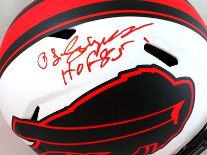 OJ Simpson Signed Buffalo Bills Full Size Lunar Speed Helmet