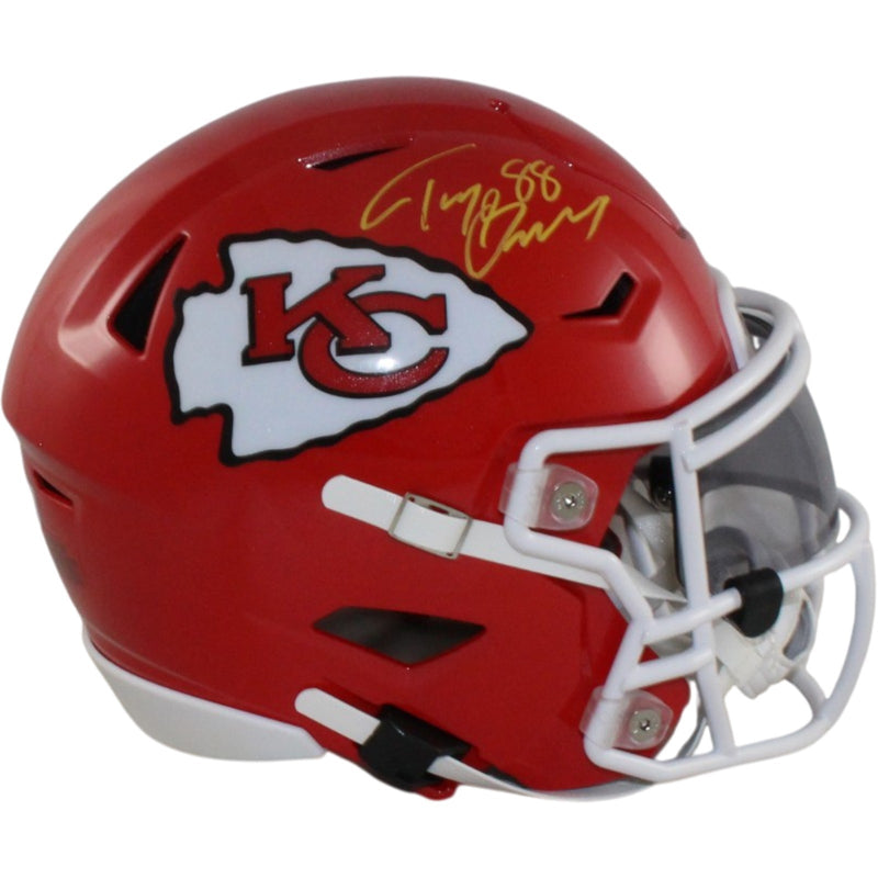 Tony Gonzalez Signed Kansas City Chiefs Mid-Size Helmet