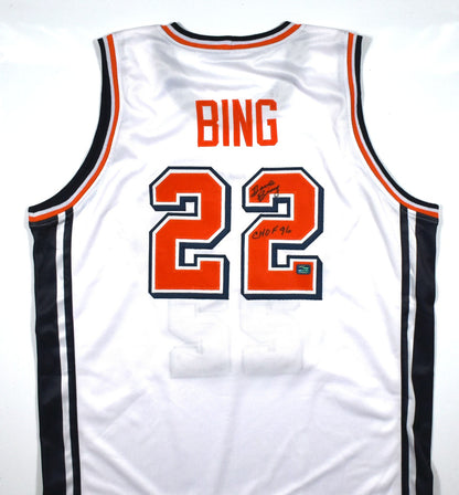 Dave Bing Signed White Custom Basketball Jersey