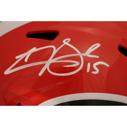 Carson Beck Signed Georgia Bulldogs Full Size Replica Speed Helmet