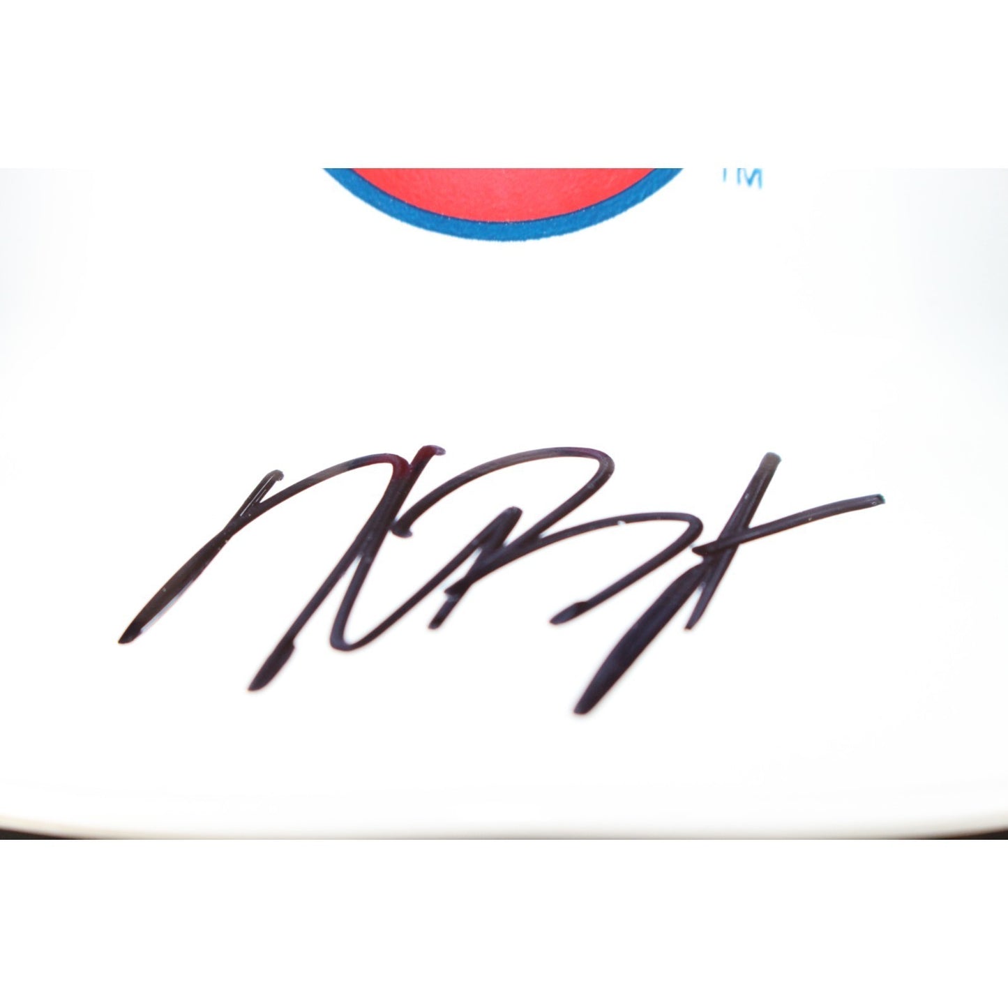Kris Bryant Chicago Cubs Autographed White Mini Batting Helmet