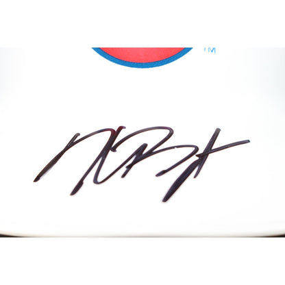 Kris Bryant Chicago Cubs Autographed White Mini Batting Helmet