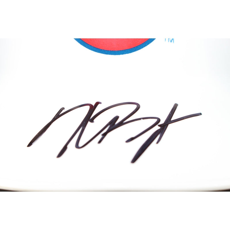 Kris Bryant Chicago Cubs Autographed White Mini Batting Helmet