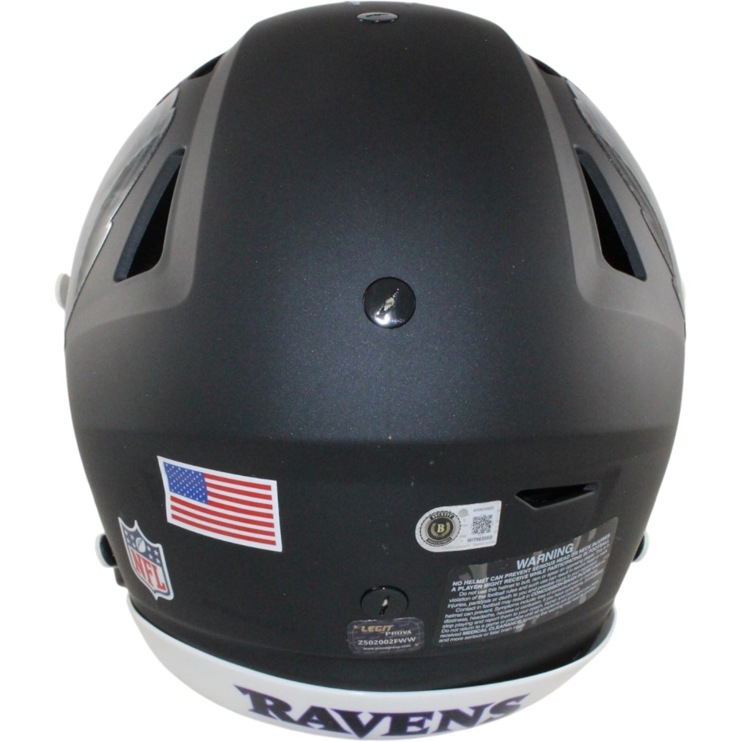 Ray Lewis Signed Baltimore Ravens 2026 Alternate SpeedFlex Helmet
