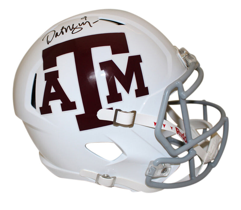 Dat Nguyen Texas A&M Aggies Signed White Speed Full Size Helmet