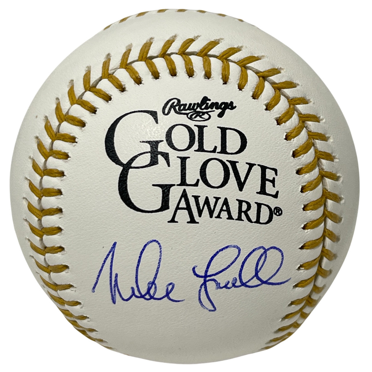 Mike Lowell Autographed Rawlings Gold Glove Baseball (Beckett COA)