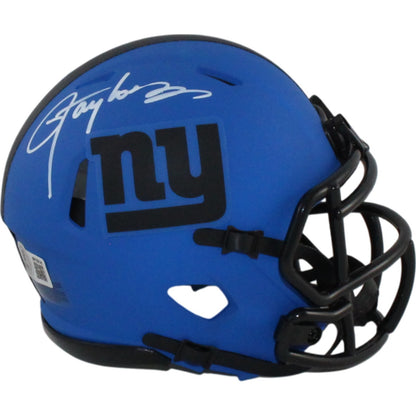Lawrence Taylor New York Giants Rave Mini Helmet Autographed (BAS)