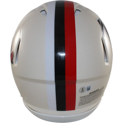 Julio Jones Signed Atlanta Falcons Authentic Retro Helmet