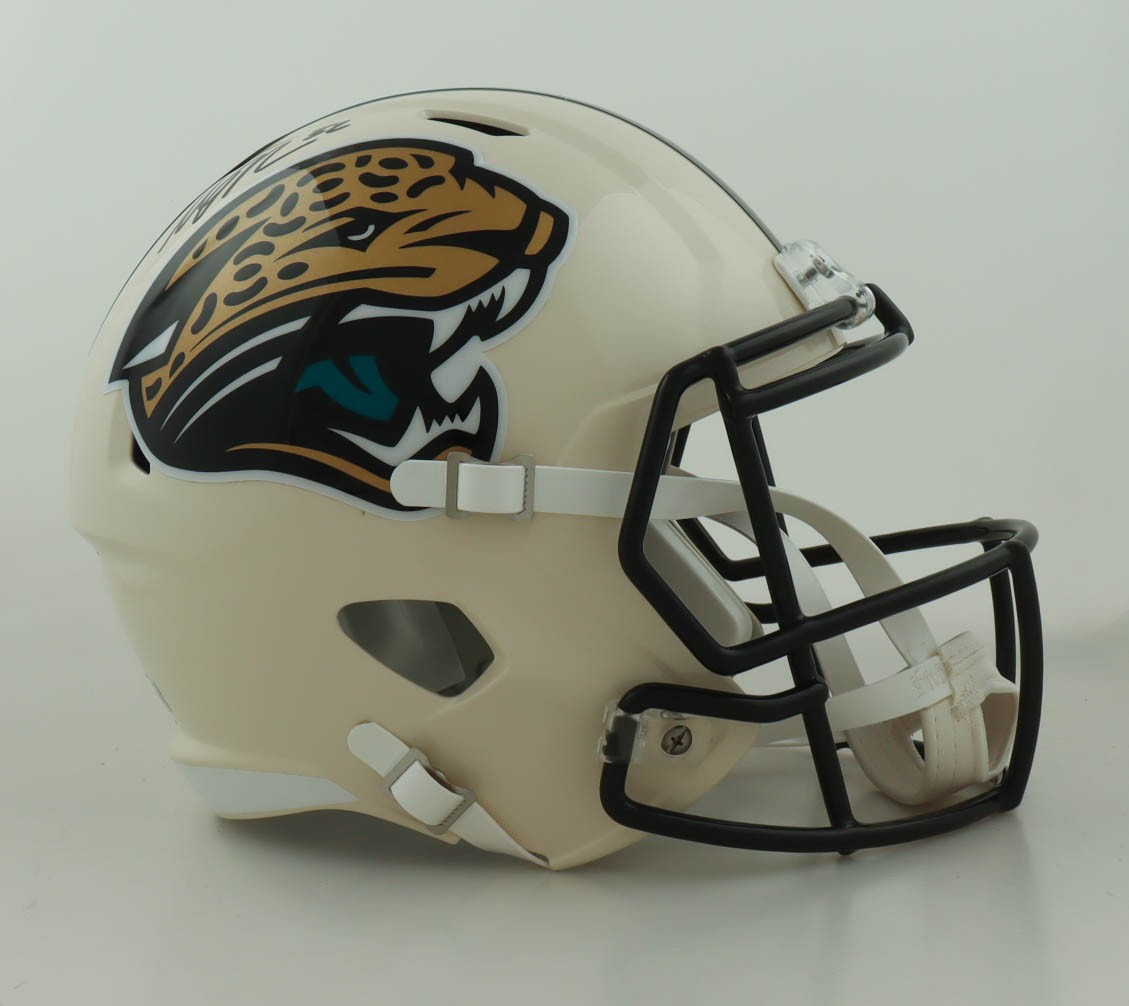Maurice Jones-Drew Autographed Jacksonville Jaguars Retro Helmet