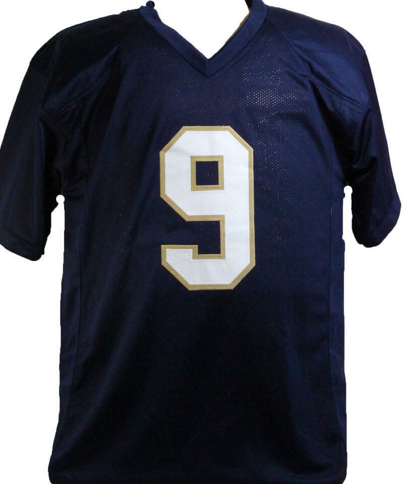 Jaylon Smith Signed Navy Blue Custom College Style Jersey