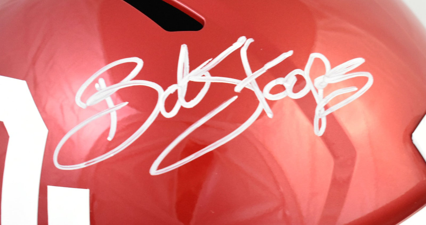 Bob Stoops Signed Oklahoma Sooners Full Size Speed Helmet