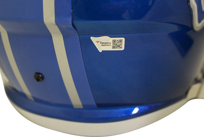 D'Andre Swift Signed Detroit Lions Full Size Flash Speed Helmet