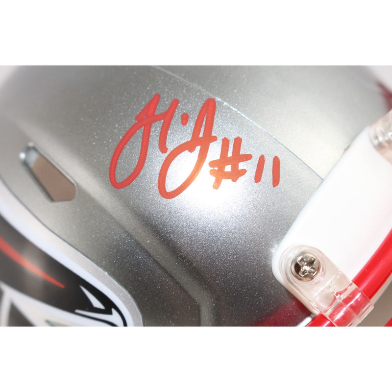 Julio Jones Atlanta Falcons Flash Alternate Mini Helmet Autographed