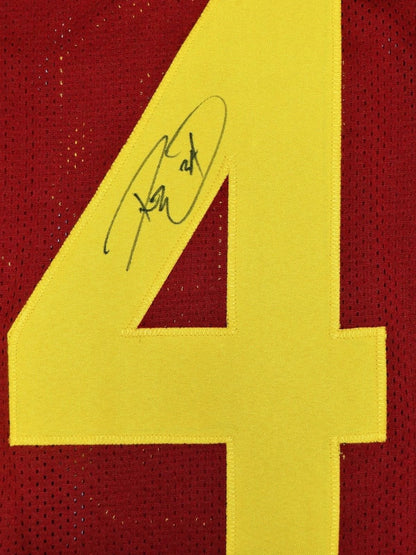Ricky Ervins Signed Maroon Custom Football Jersey