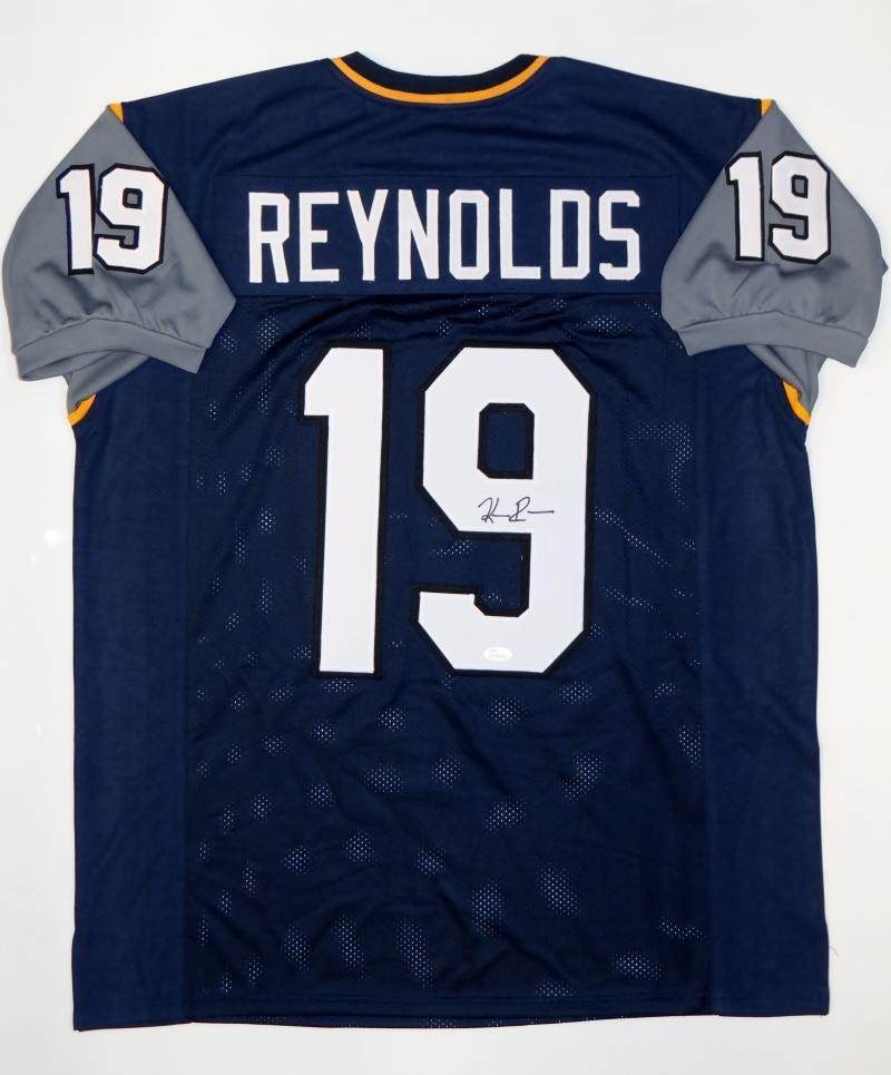 Keenan Reynolds Autographed Navy Blue Custom College Jersey