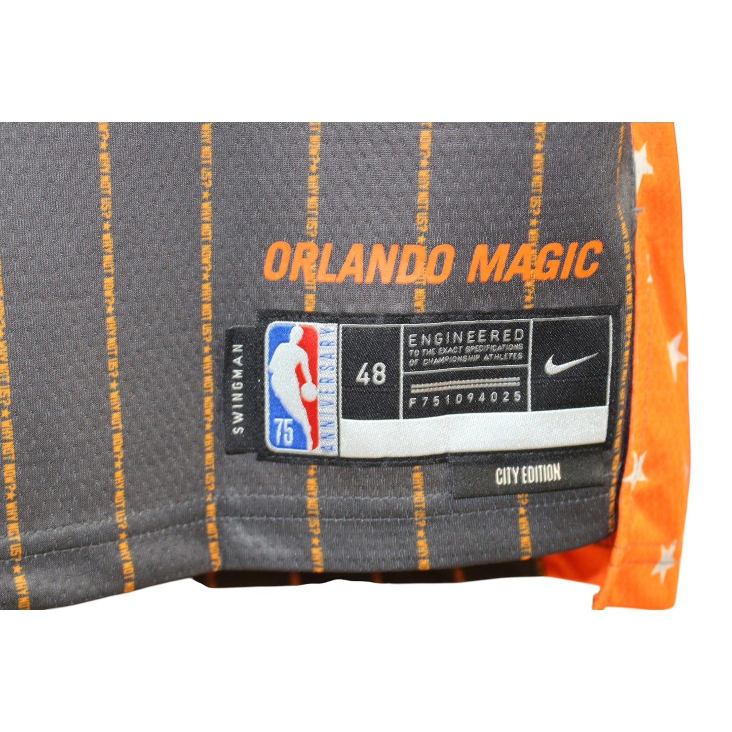 Jalen Suggs Signed Orlando Magic Nike Mixtape Jersey