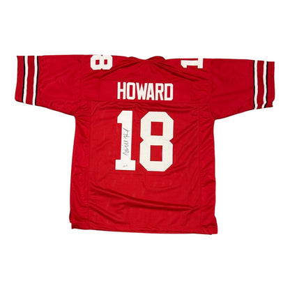 Will Howard Autographed Ohio State Buckeyes Custom Jersey