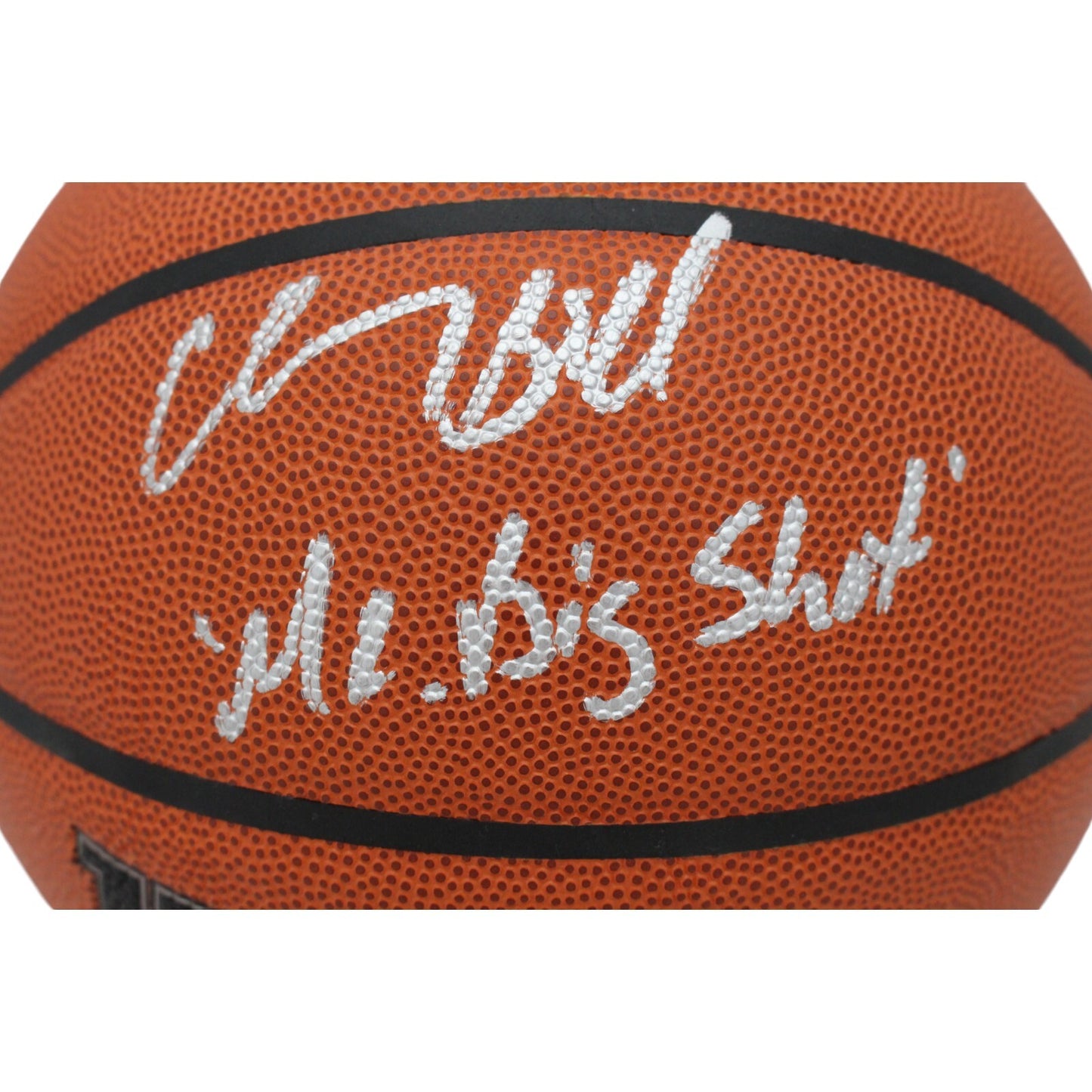 Chauncey Billups Signed Denver Nuggets Basketball Mr Big Shot Inscription