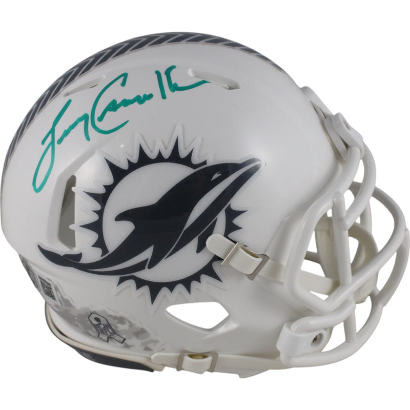 Larry Csonka Signed Miami Dolphins 2024 Salute to Service Mini Helmet