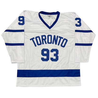 Doug Gilmour Signed Toronto Maple Leafs Custom Jersey (HOF 11) - Beckett