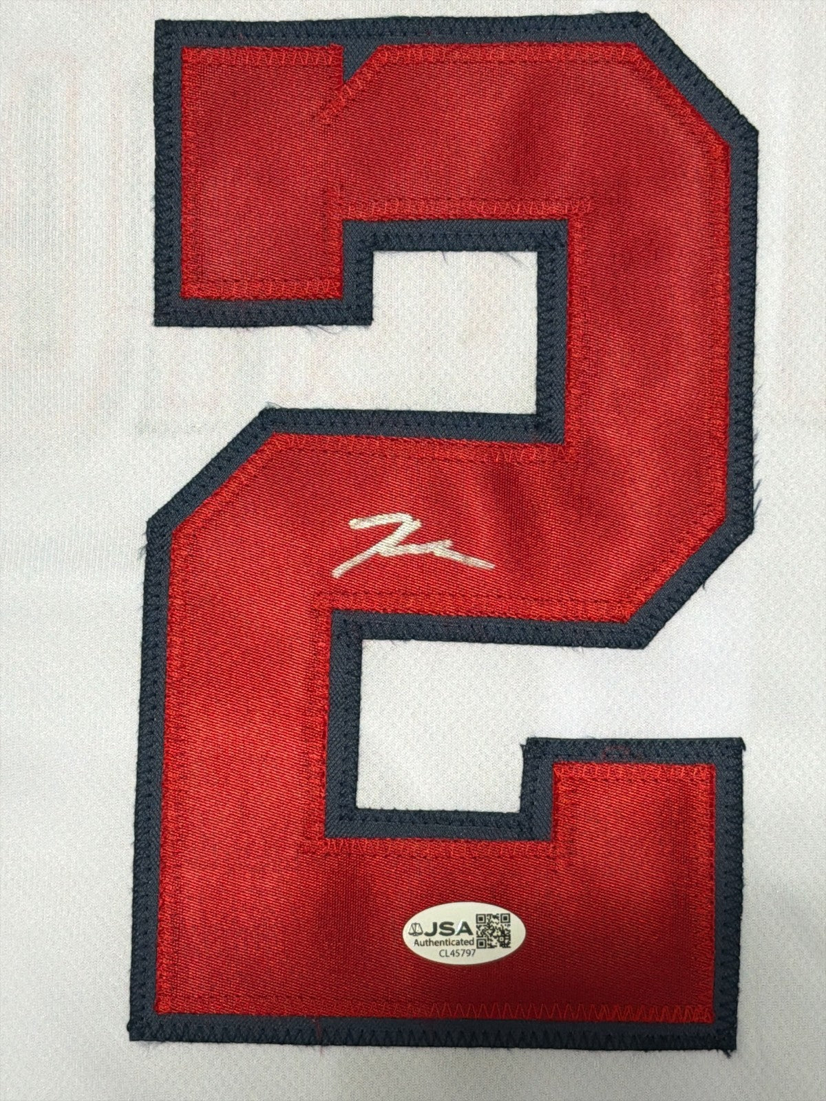 Joey Wiemer Signed Washington Nationals Custom Jersey