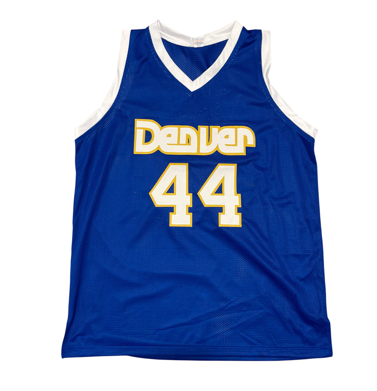 Dan Issel Signed Denver Nuggets Custom Jersey (HOF 93) Beckett BAS