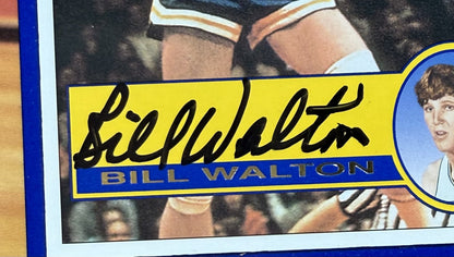John Wooden & Bill Walton Autographed UCLA Bruins 12x16 Coin Display