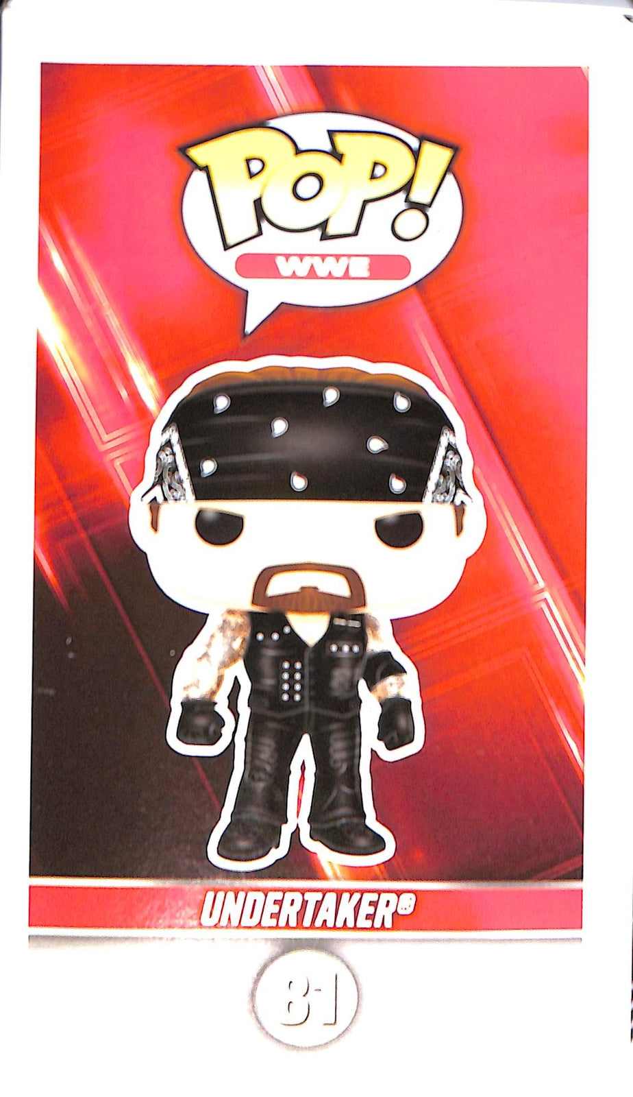 The Undertaker Autographed WWE Funko Pop! #81 Beckett BAS