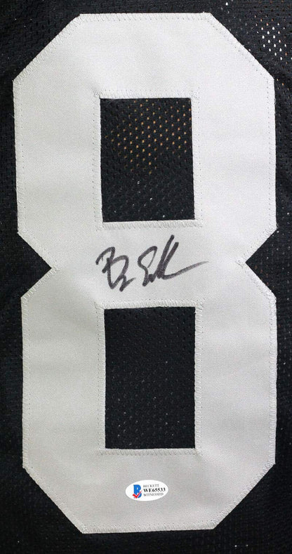 Bryan Edwards Autographed Black Pro Style Jersey