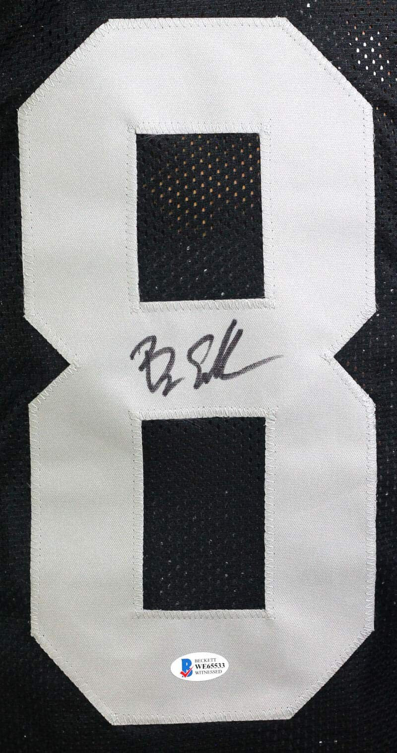 Bryan Edwards Autographed Black Pro Style Jersey