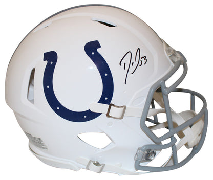 Darius Leonard Signed Indianapolis Colts Authentic Speed Helmet