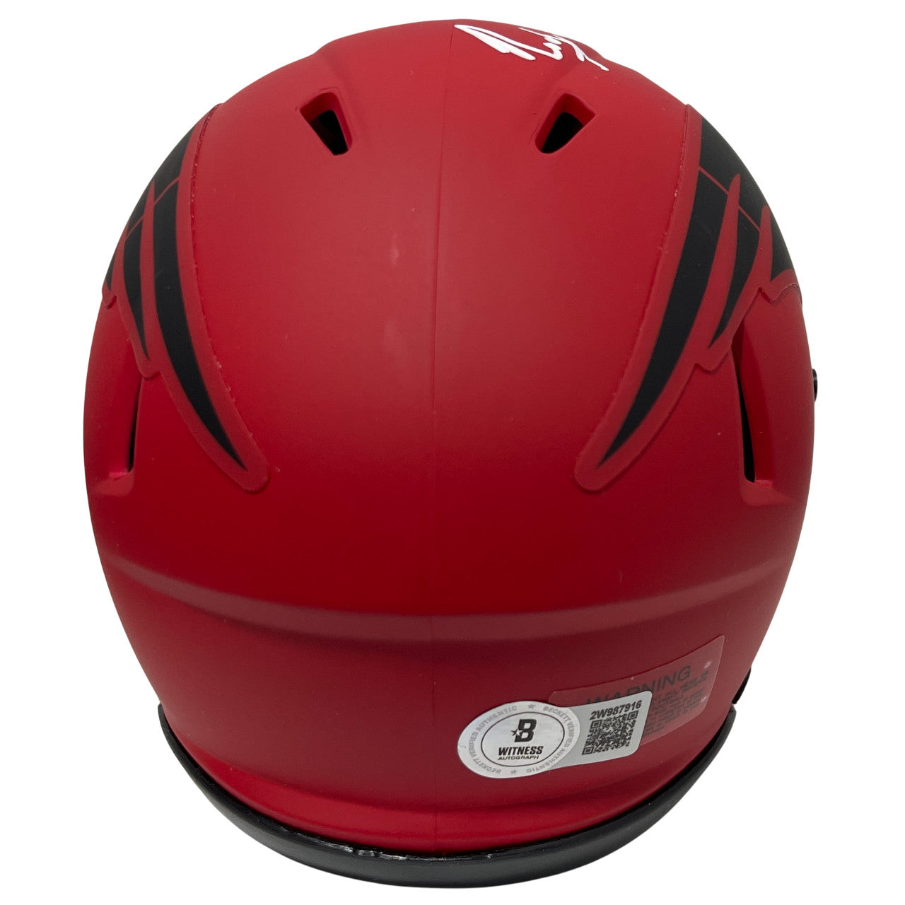 Rodney Harrison Signed New England Patriots Rave Mini Helmet (Beckett COA)