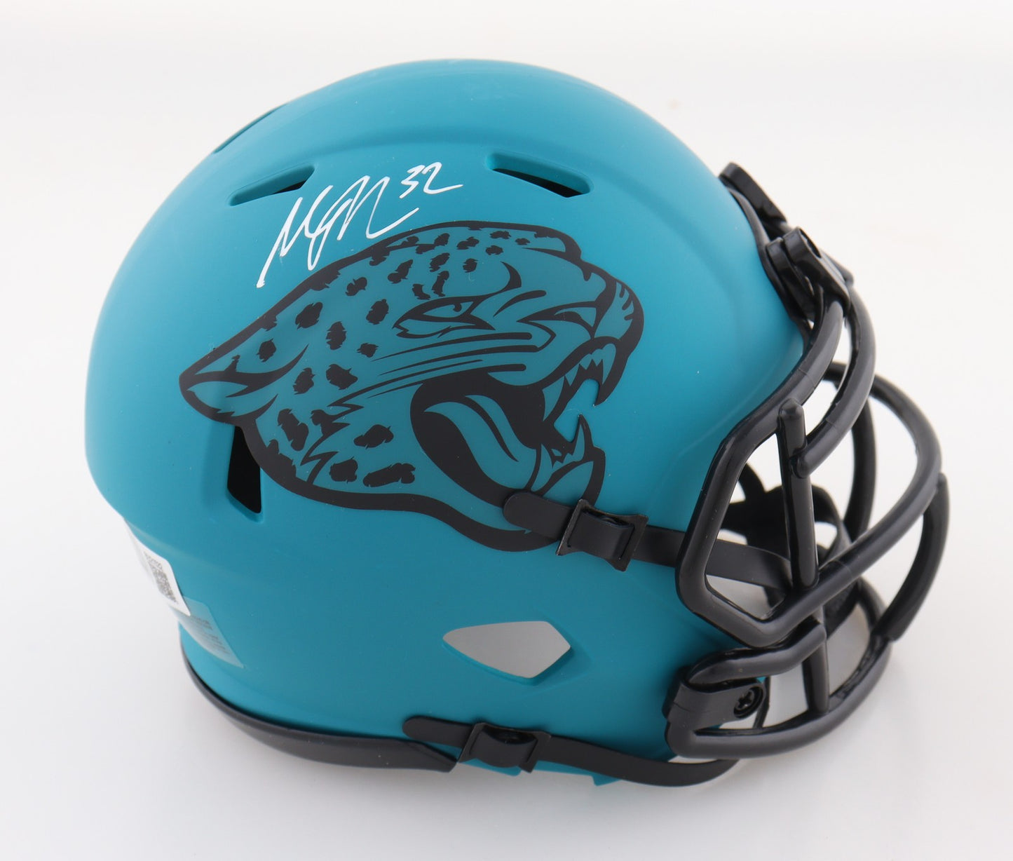 Maurice Jones-Drew Jacksonville Jaguars Signed Rave Alternate Mini Helmet