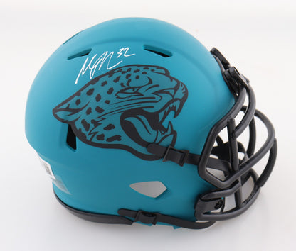 Maurice Jones-Drew Jacksonville Jaguars Signed Rave Alternate Mini Helmet