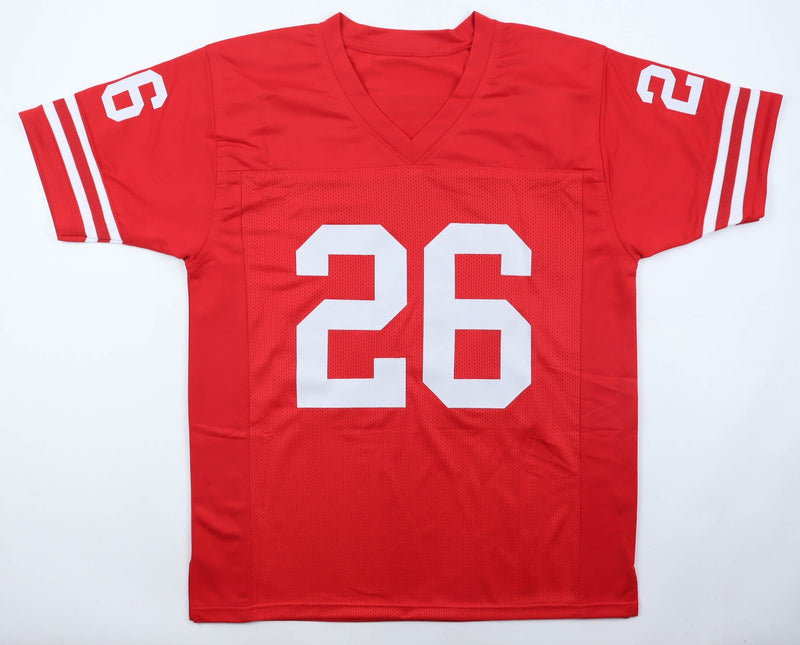 Tom Rathman Signed Nebraska Cornhuskers Custom Jersey