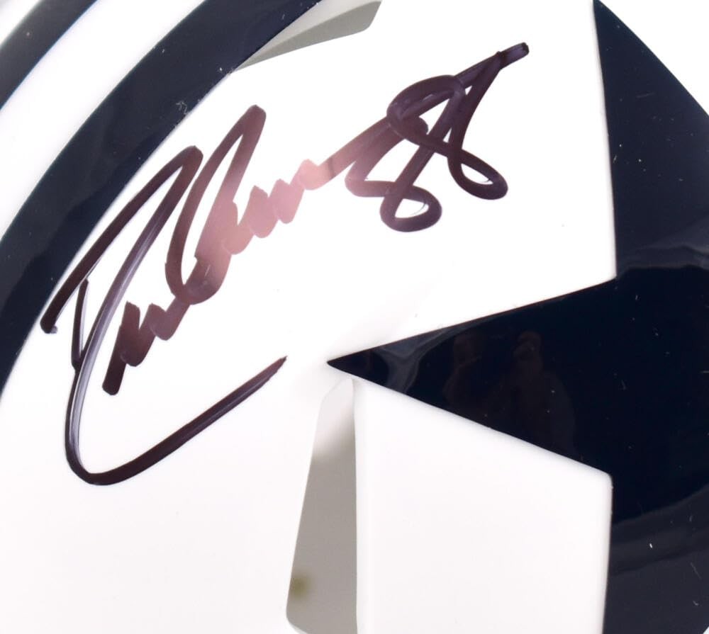 Drew Pearson Autographed Dallas Cowboys 1960-63 Throwback Mini Helmet