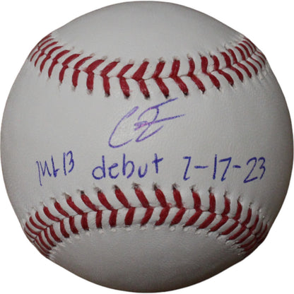 Christian Encarnacion-Strand Signed Cincinnati Reds MLB Debut Baseball