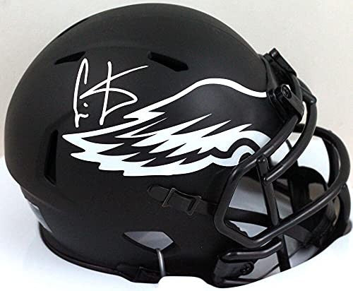 Cris Carter Signed Philadelphia Eagles Eclipse Speed Mini Helmet