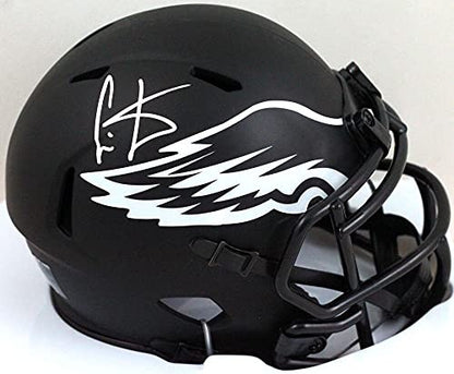 Cris Carter Signed Philadelphia Eagles Eclipse Speed Mini Helmet