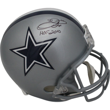 Emmitt Smith Signed Dallas Cowboys Full Size VSR4 Replica Helmet
