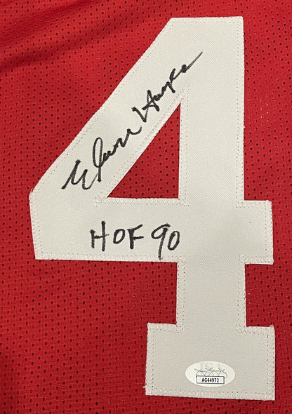 Elvin Hayes Autographed Houston Rockets Custom Jersey (HOF 90)