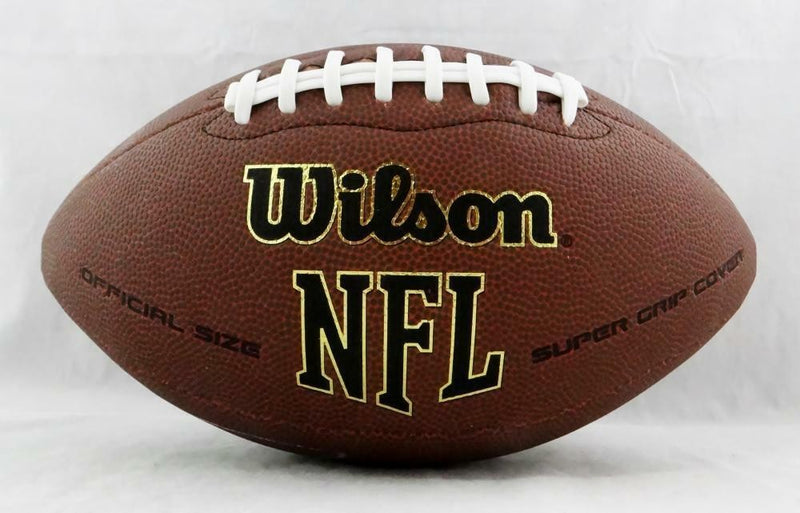 Ray Lewis Autographed Baltimore Ravens Wilson NFL Super Grip Football